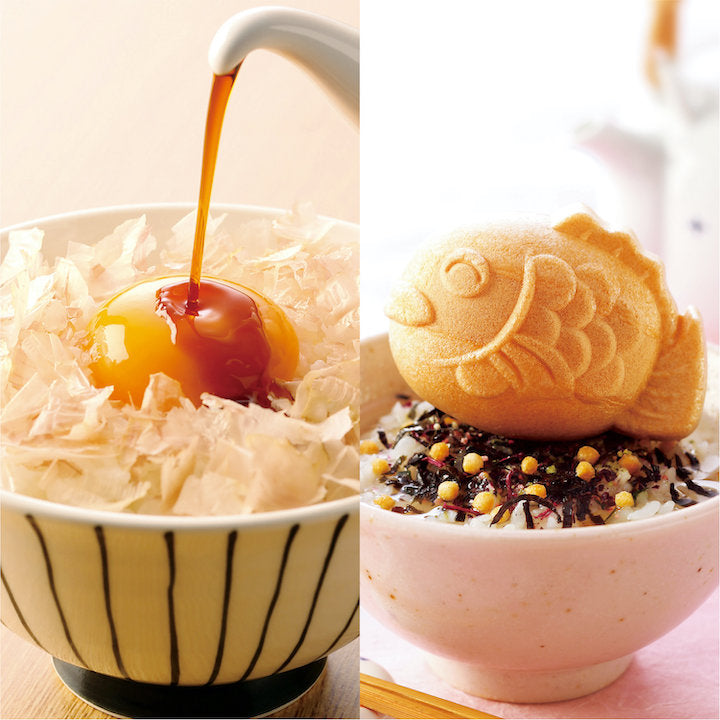 たまごめし&もなか茶漬け