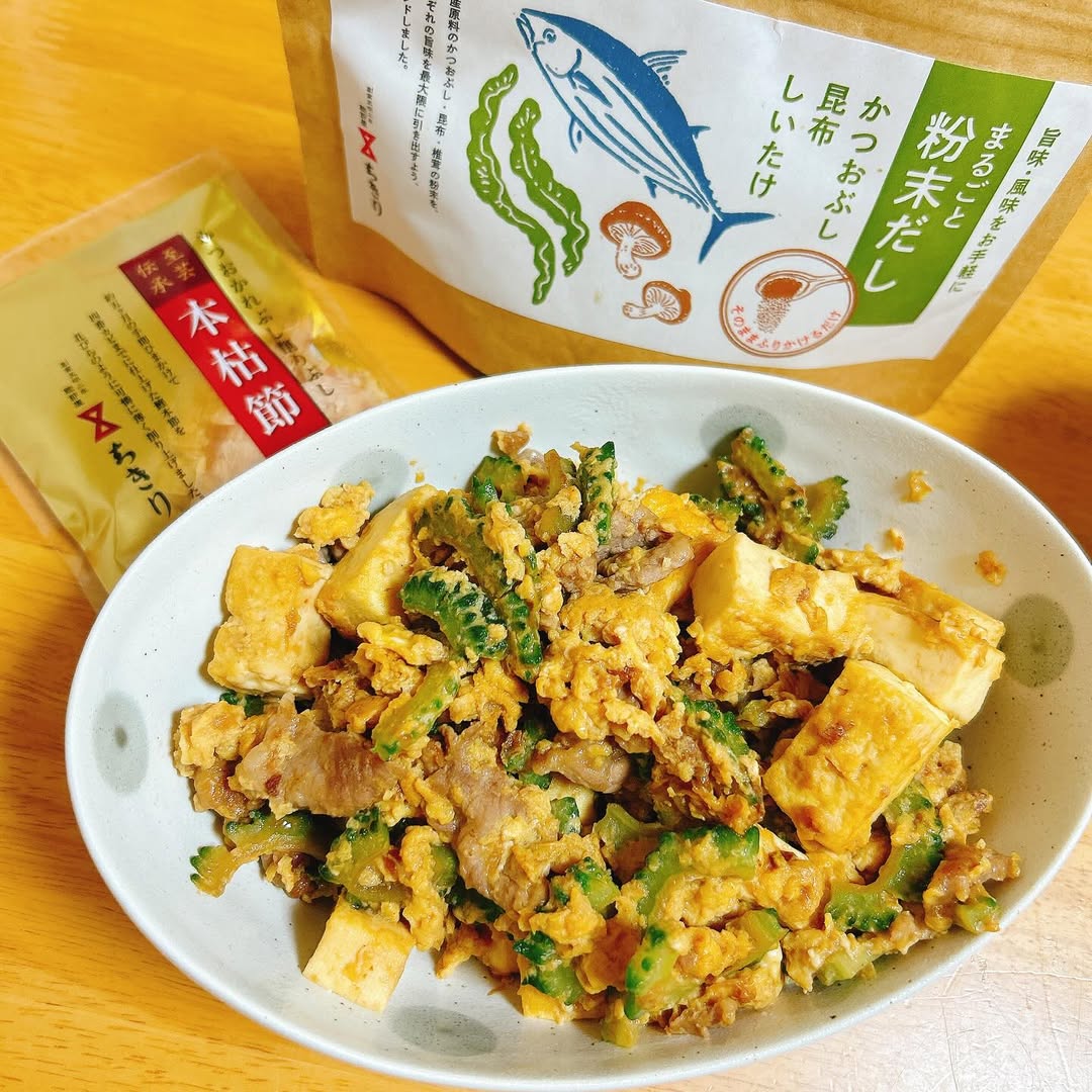 まるごと粉末だし使用 ゴーヤチャンプルー | レシピ
