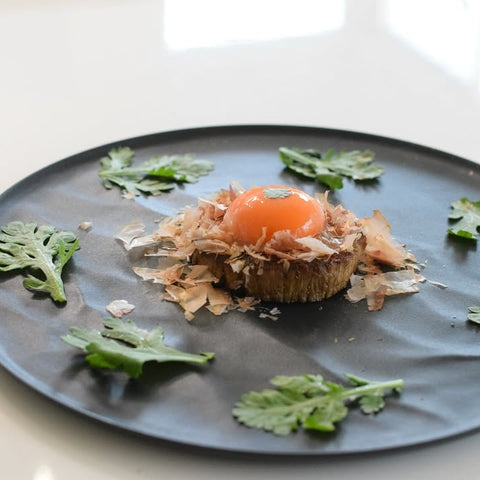 エノキステーキに本枯節|レシピ