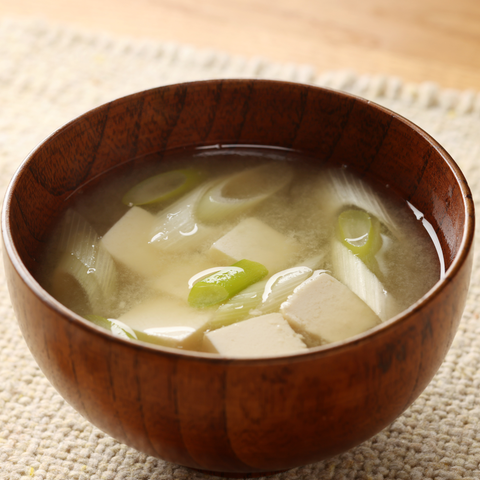 美味しい味噌汁をお召し上がりください