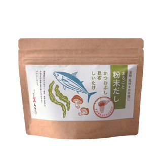 まるごと粉末だし（かつお・昆布・椎茸）90g
