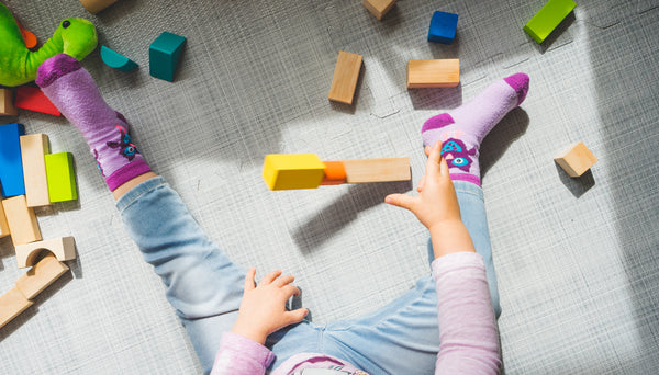 Building blocks in motion